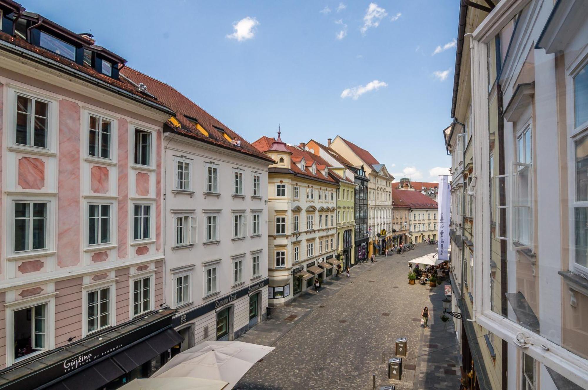 Elegant Central Apartment Ljubljana Exterior foto