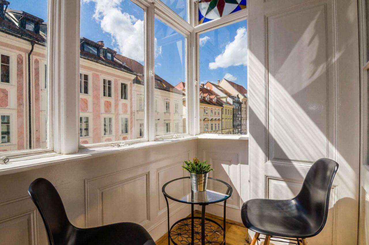Elegant Central Apartment Ljubljana Exterior foto