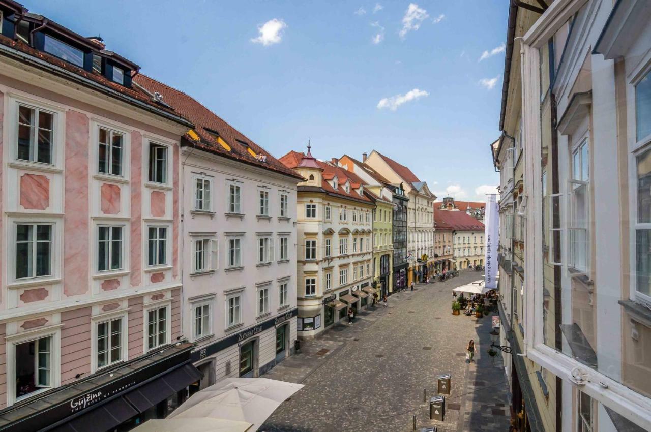 Elegant Central Apartment Ljubljana Exterior foto