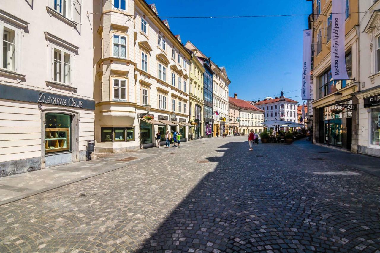 Elegant Central Apartment Ljubljana Exterior foto